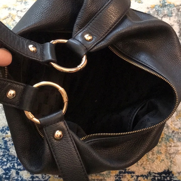 Michael Kors Black Leather Bag - Picture 3 of 4